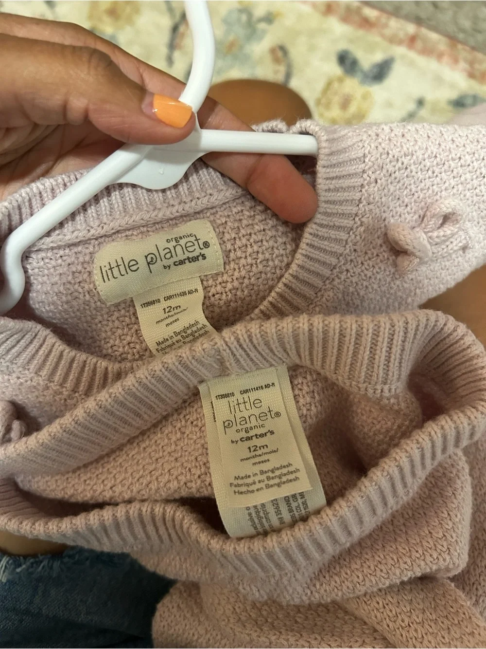 Carters pale purple
